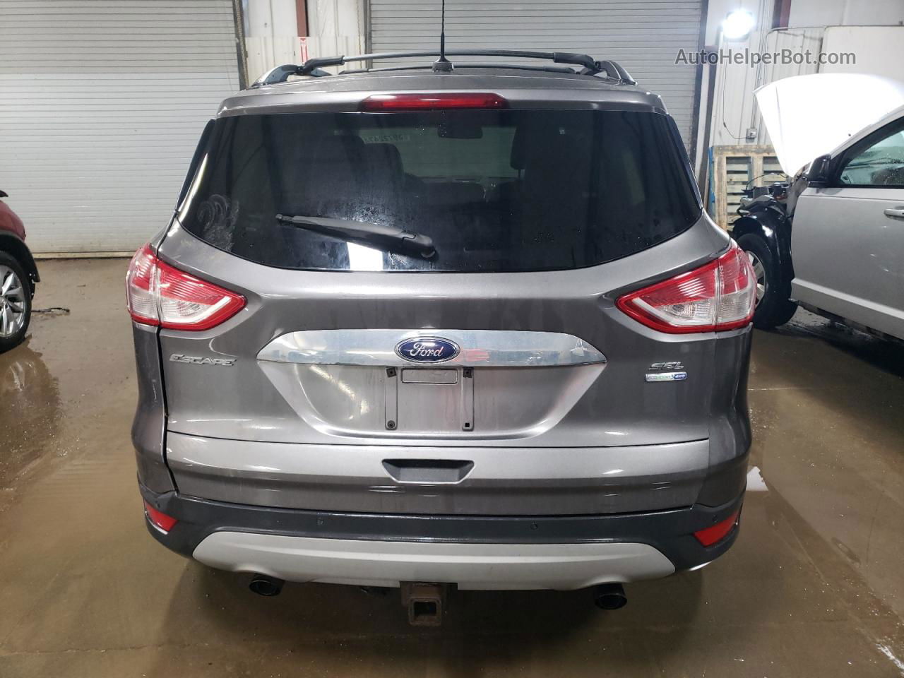 2013 Ford Escape Sel Gray vin: 1FMCU9H92DUB44264