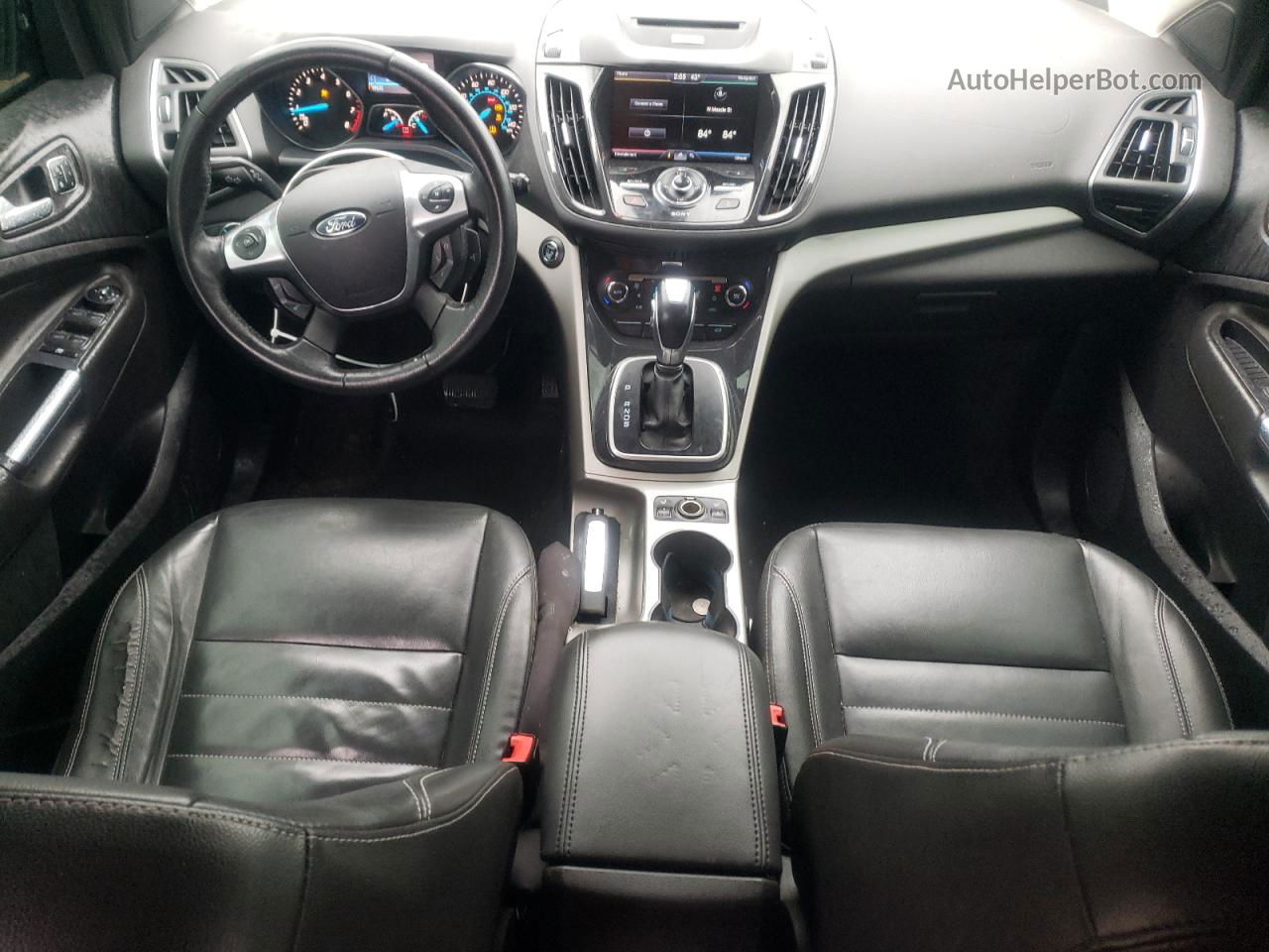 2013 Ford Escape Sel Белый vin: 1FMCU9H92DUD91669