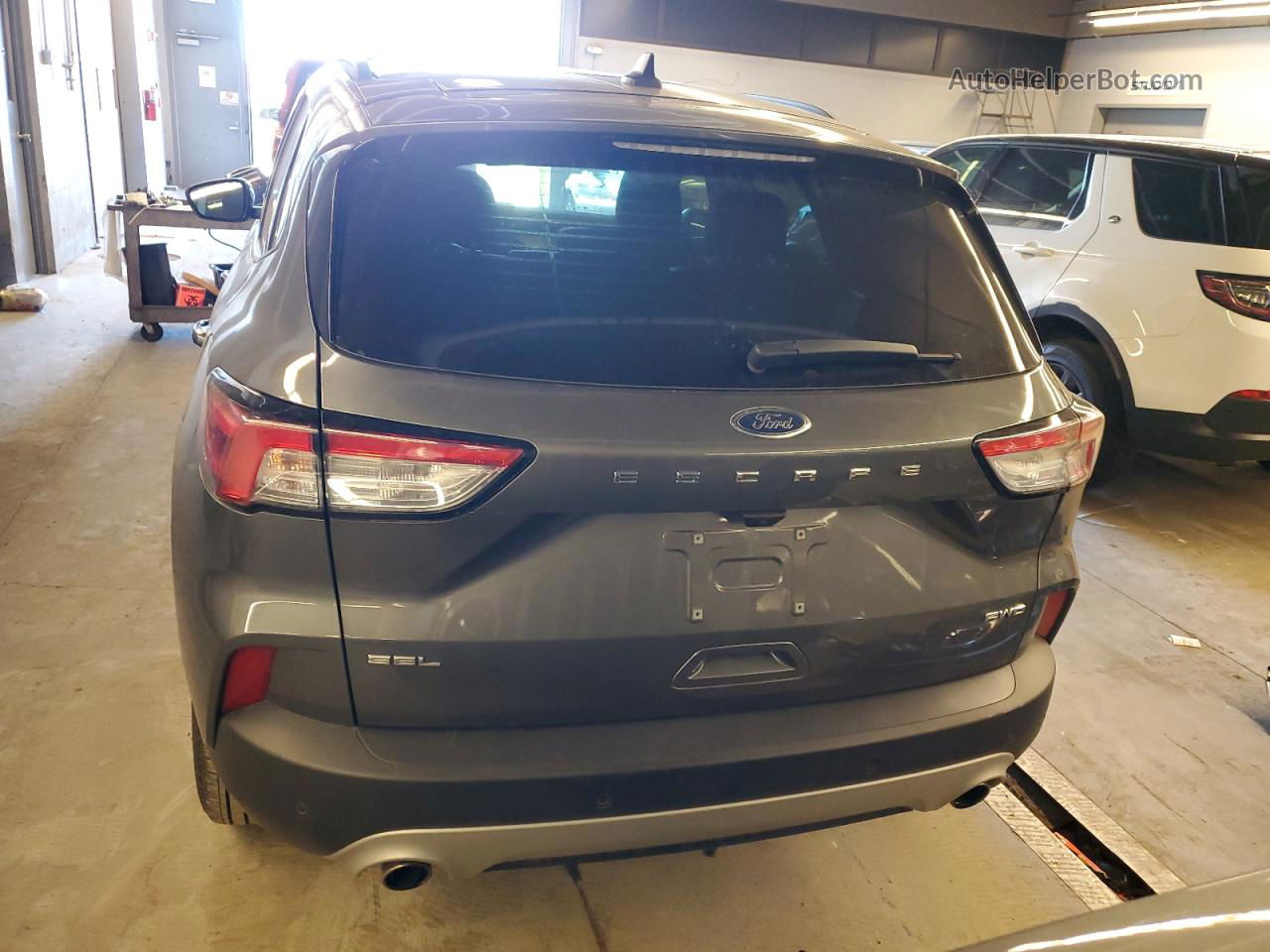 2021 Ford Escape Sel Gray vin: 1FMCU9H99MUA20900