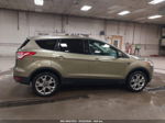 2013 Ford Escape Sel Зеленый vin: 1FMCU9H9XDUA07945