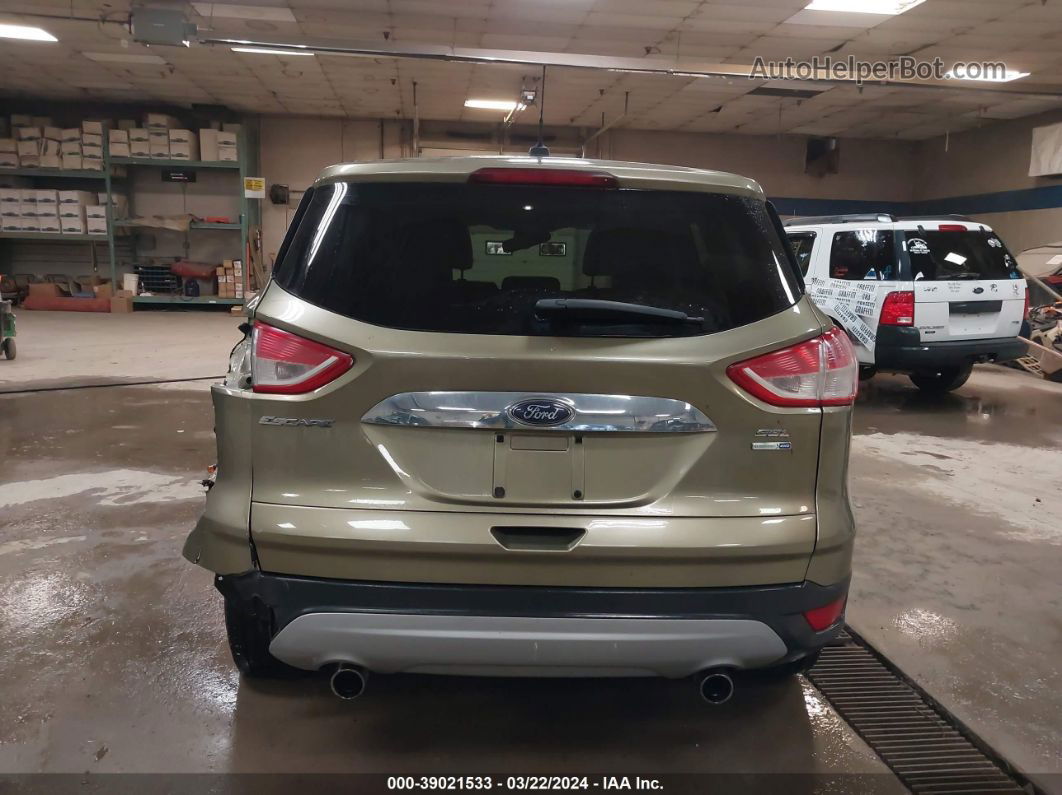 2013 Ford Escape Sel Зеленый vin: 1FMCU9H9XDUA07945