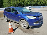 2013 Ford Escape Sel Blue vin: 1FMCU9H9XDUC27554