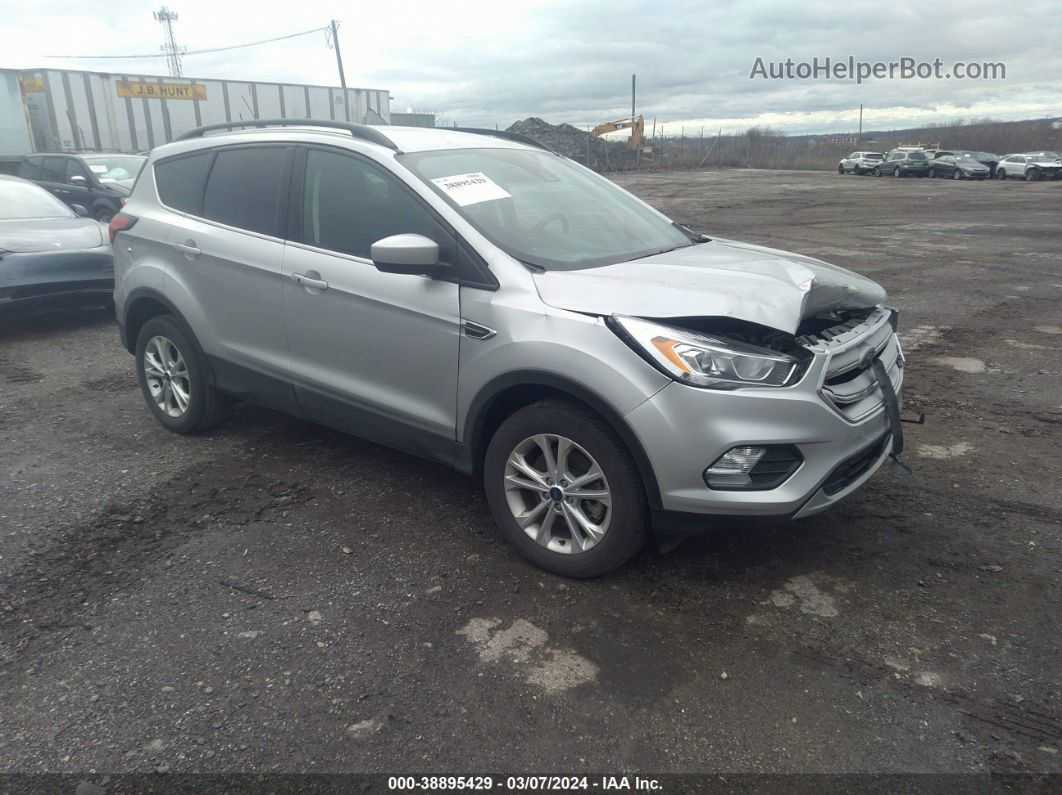 2019 Ford Escape Sel Серебряный vin: 1FMCU9HD1KUA66951