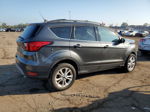 2019 Ford Escape Sel Gray vin: 1FMCU9HD1KUC01345