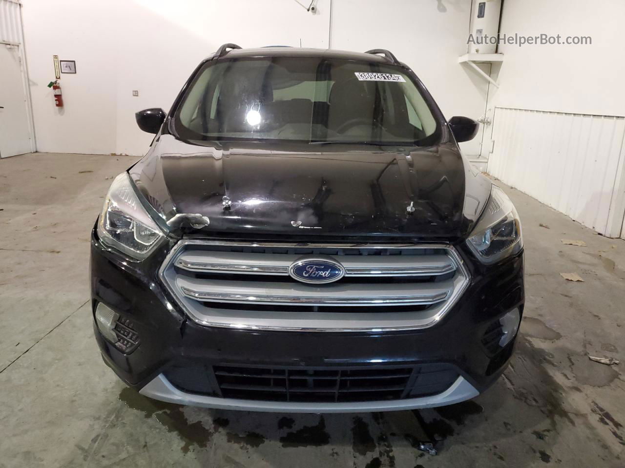 2019 Ford Escape Sel Черный vin: 1FMCU9HD1KUC50528