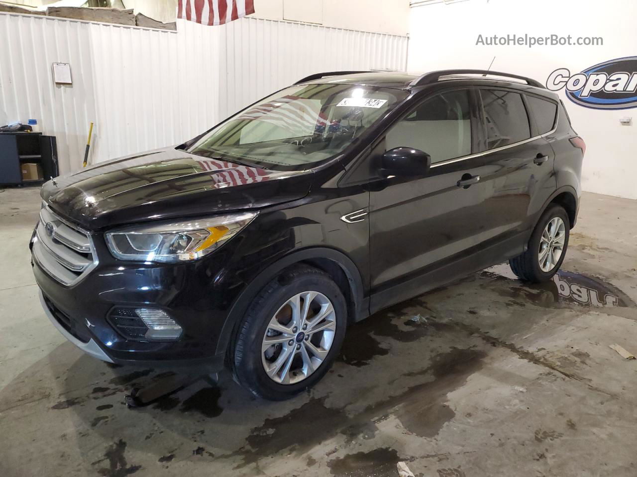 2019 Ford Escape Sel Black vin: 1FMCU9HD1KUC50528