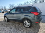 2019 Ford Escape Sel Синий vin: 1FMCU9HD3KUA48760