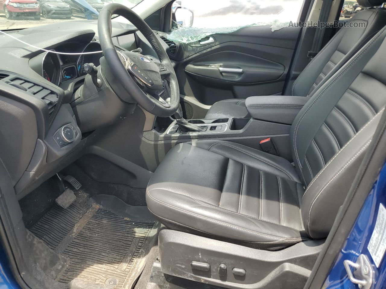 2019 Ford Escape Sel Blue vin: 1FMCU9HD5KUB54319