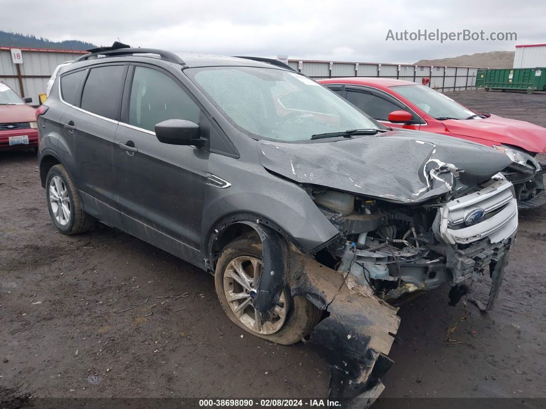 2019 Ford Escape Sel Gray vin: 1FMCU9HD5KUB83805