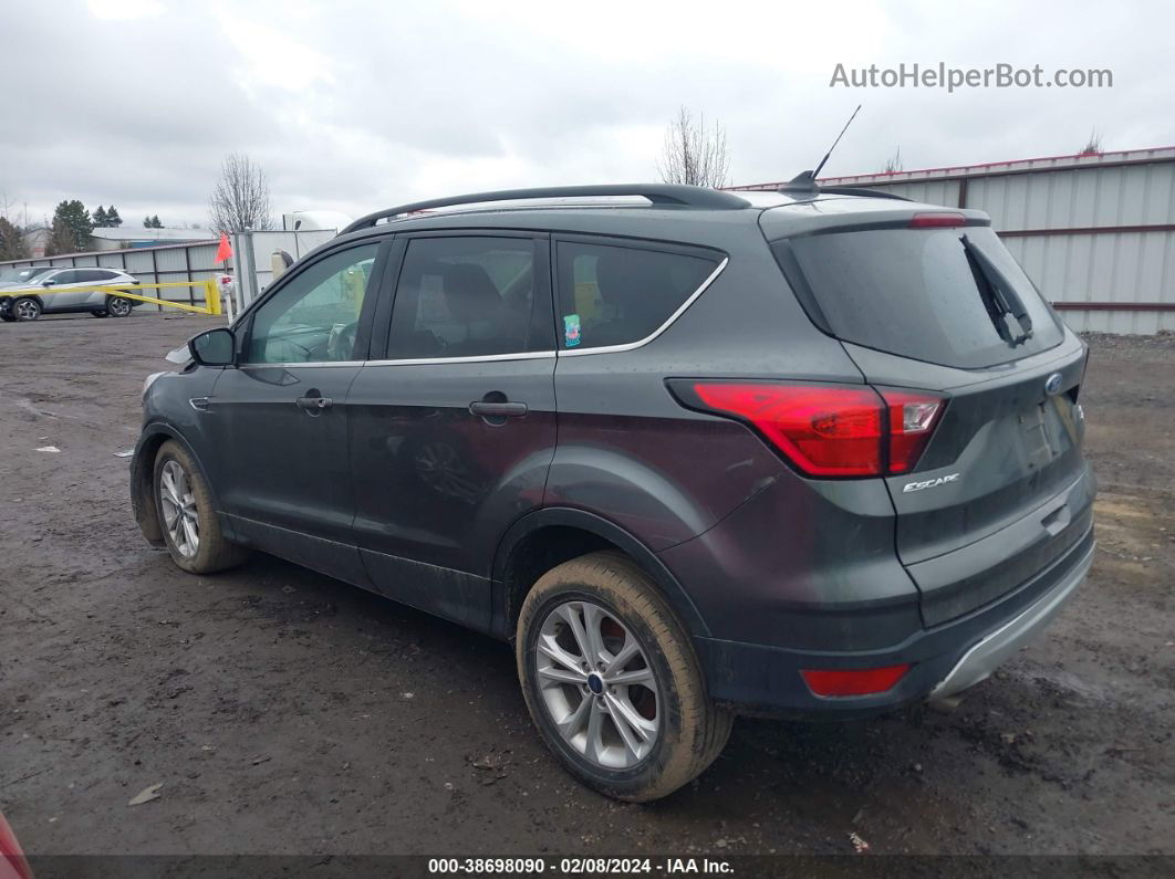 2019 Ford Escape Sel Gray vin: 1FMCU9HD5KUB83805