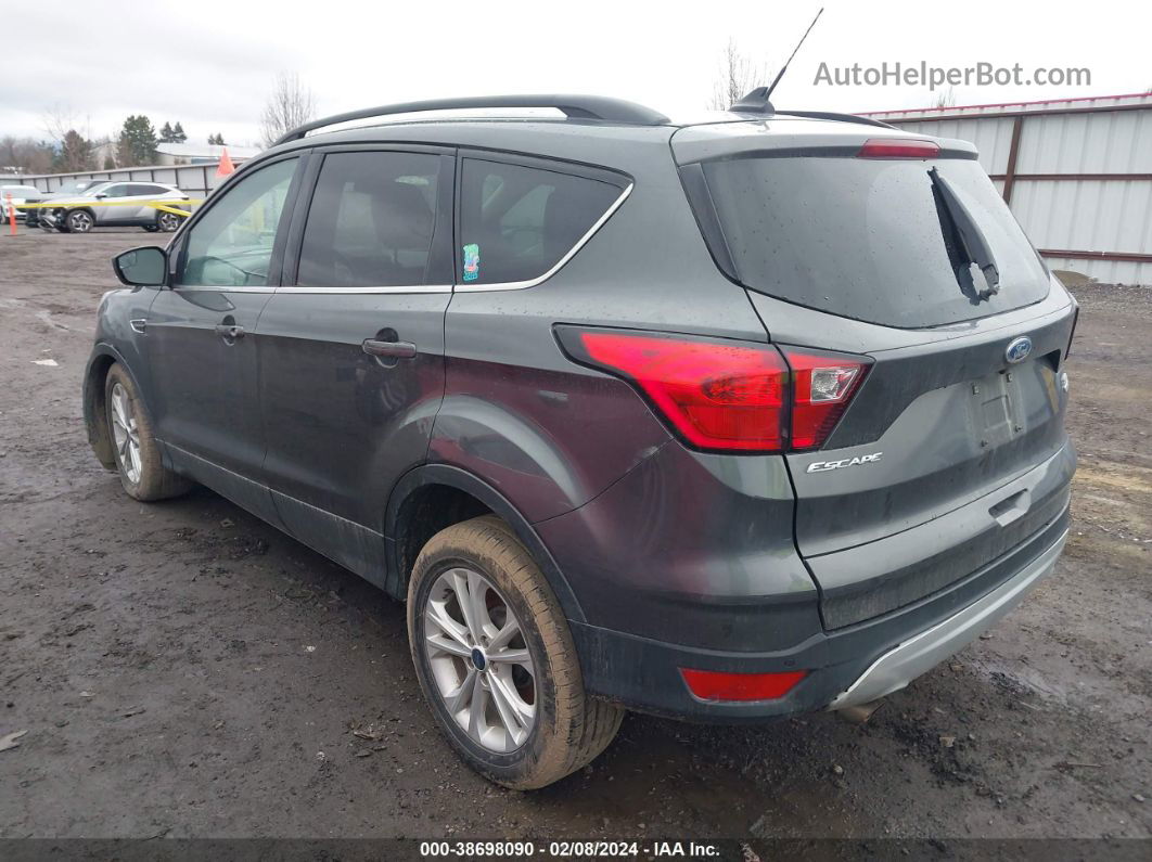 2019 Ford Escape Sel Серый vin: 1FMCU9HD5KUB83805