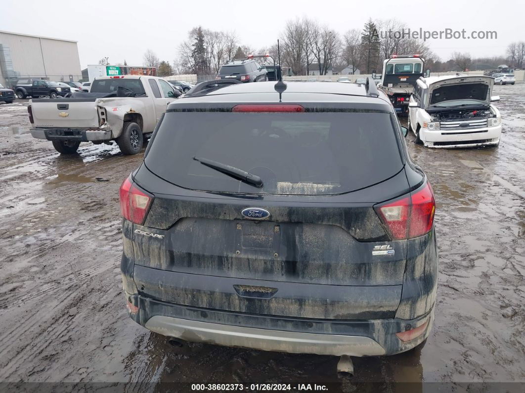 2019 Ford Escape Sel Black vin: 1FMCU9HD6KUA32696