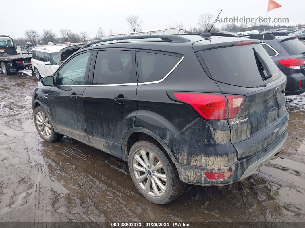 2019 Ford Escape Sel Black vin: 1FMCU9HD6KUA32696