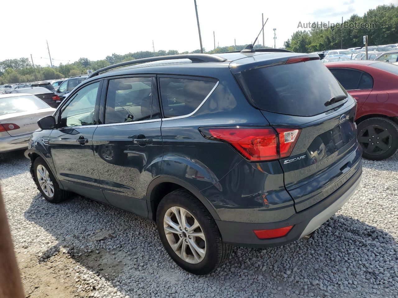 2019 Ford Escape Sel Blue vin: 1FMCU9HD6KUC42439