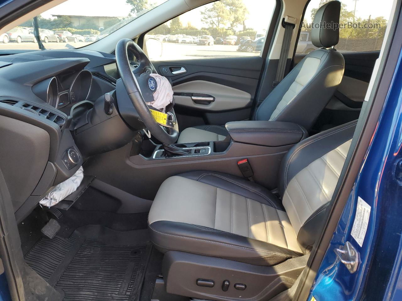 2019 Ford Escape Sel Blue vin: 1FMCU9HD8KUC58075