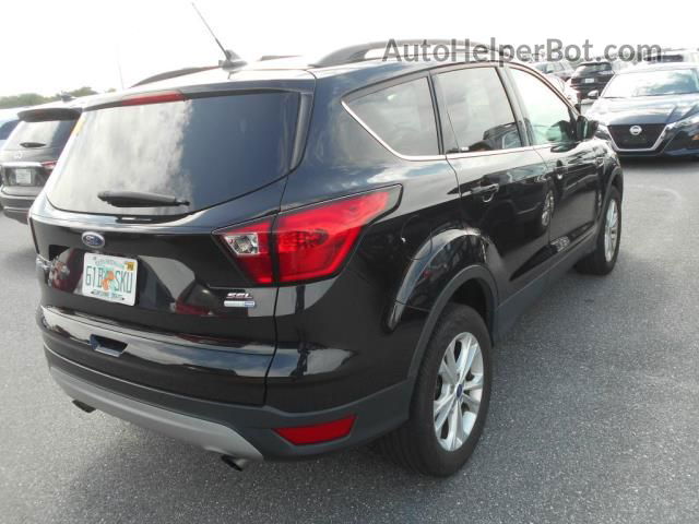 2019 Ford Escape Sel Black vin: 1FMCU9HD9KUA24026