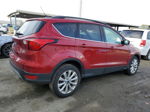 2019 Ford Escape Sel Burgundy vin: 1FMCU9HD9KUA52215