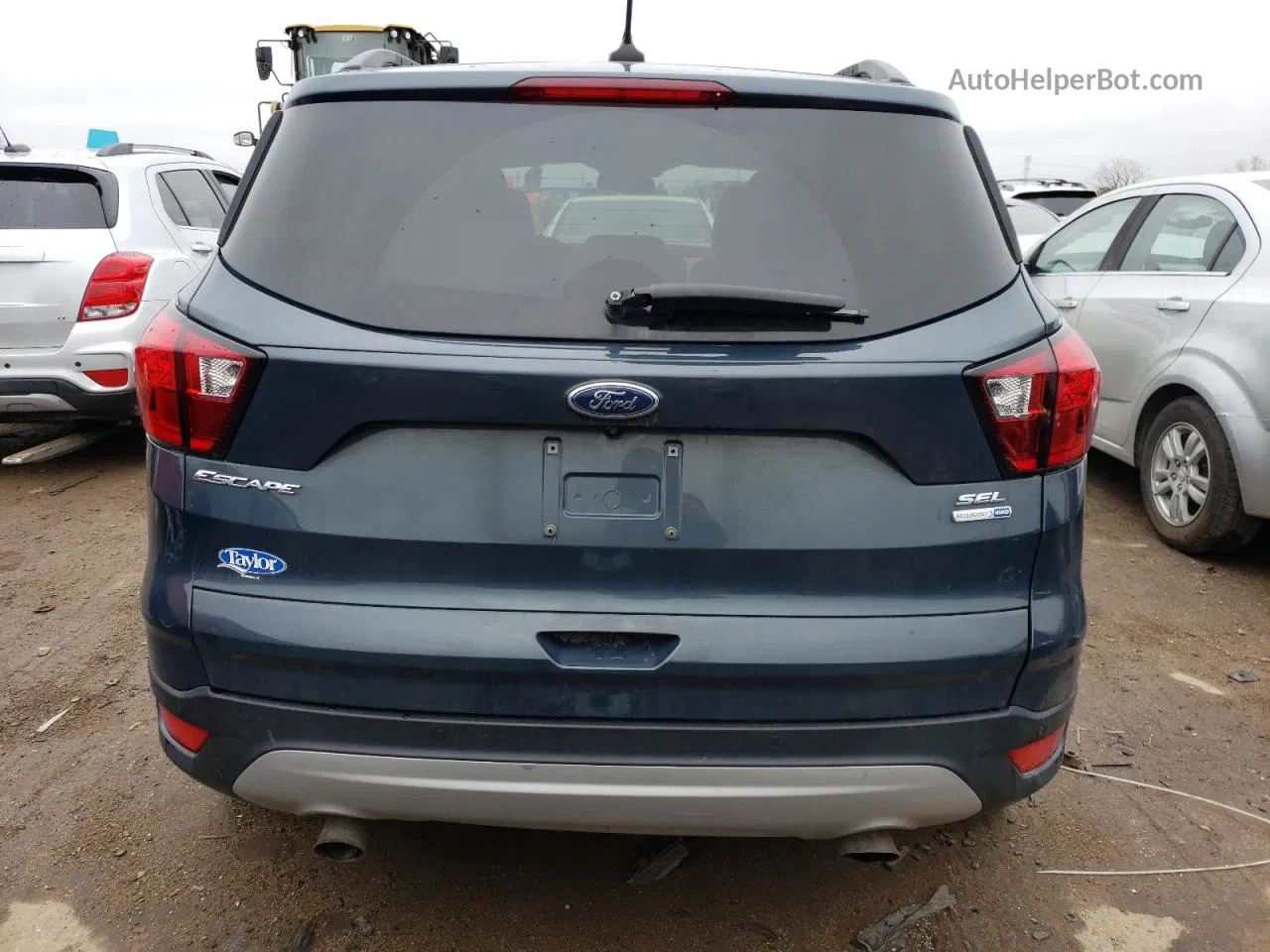 2019 Ford Escape Sel Blue vin: 1FMCU9HD9KUA77051