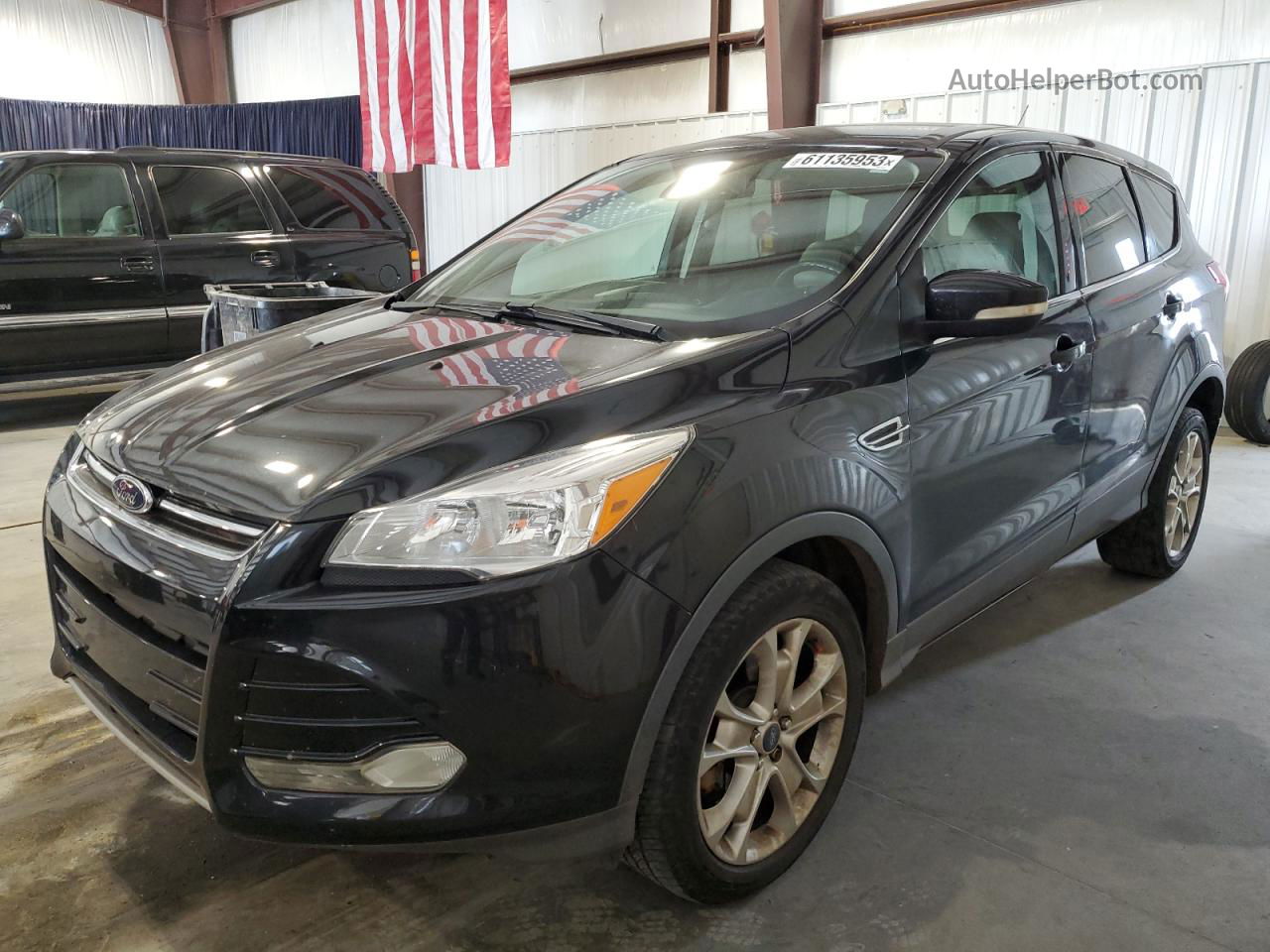 2013 Ford Escape Sel Black vin: 1FMCU9HX0DUC21311