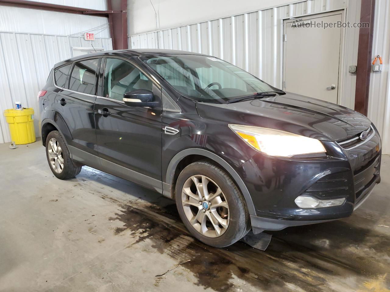 2013 Ford Escape Sel Black vin: 1FMCU9HX0DUC21311