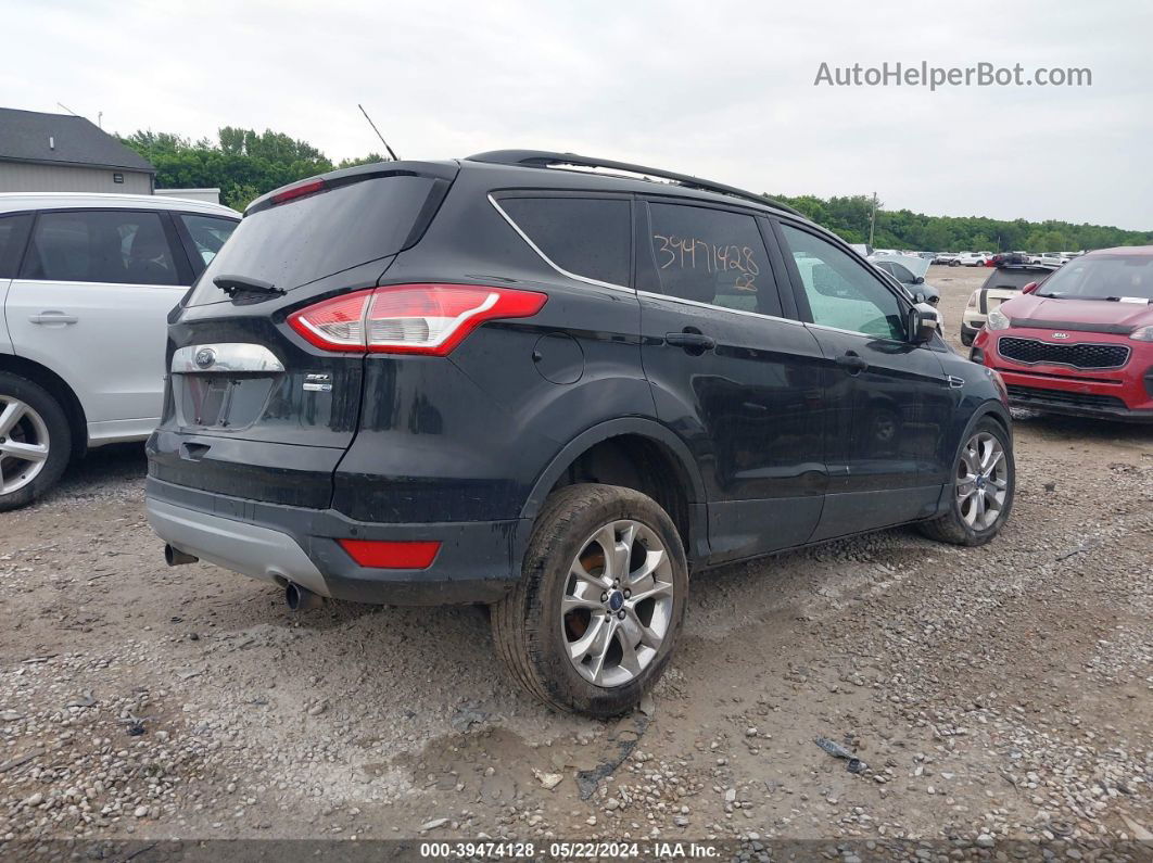 2013 Ford Escape Sel Black vin: 1FMCU9HX2DUA16394