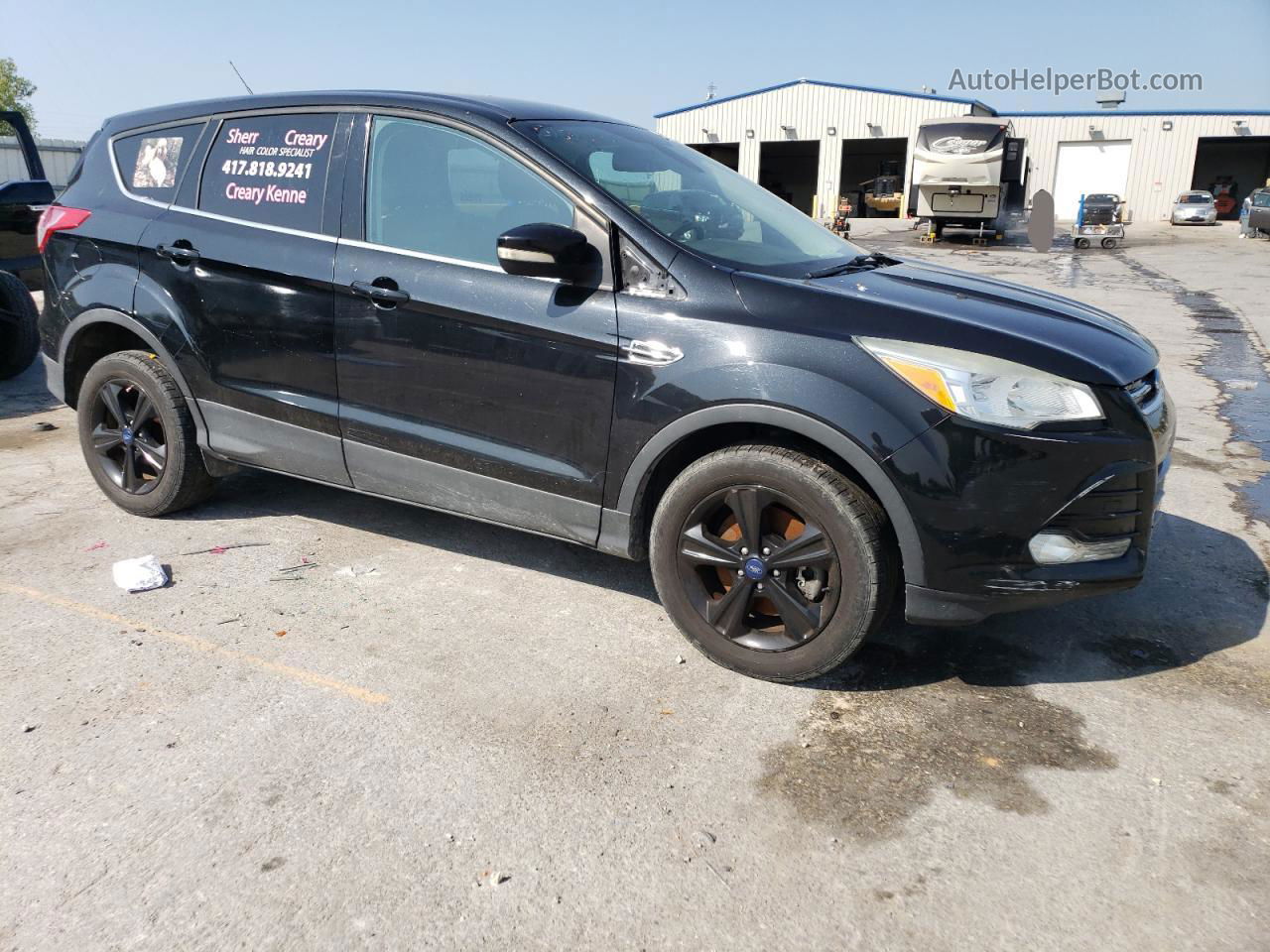 2013 Ford Escape Sel Black vin: 1FMCU9HX3DUB40951