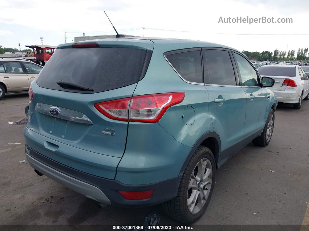 2013 Ford Escape Sel Бирюзовый vin: 1FMCU9HX3DUC86055