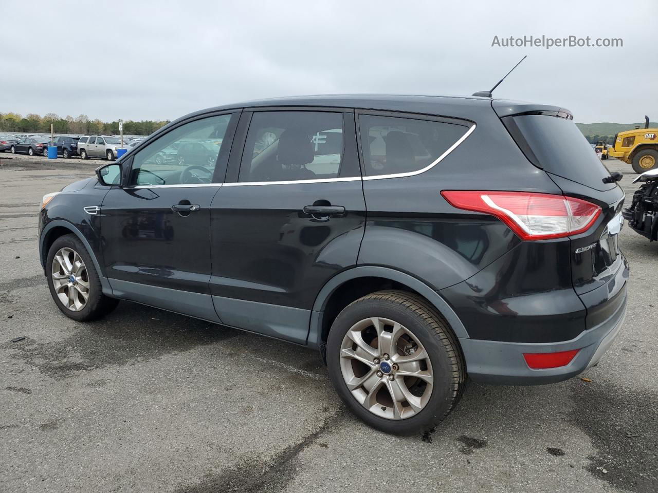 2013 Ford Escape Sel Black vin: 1FMCU9HX5DUC37696