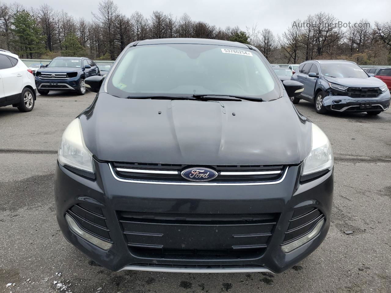 2013 Ford Escape Sel Black vin: 1FMCU9HX5DUC37696