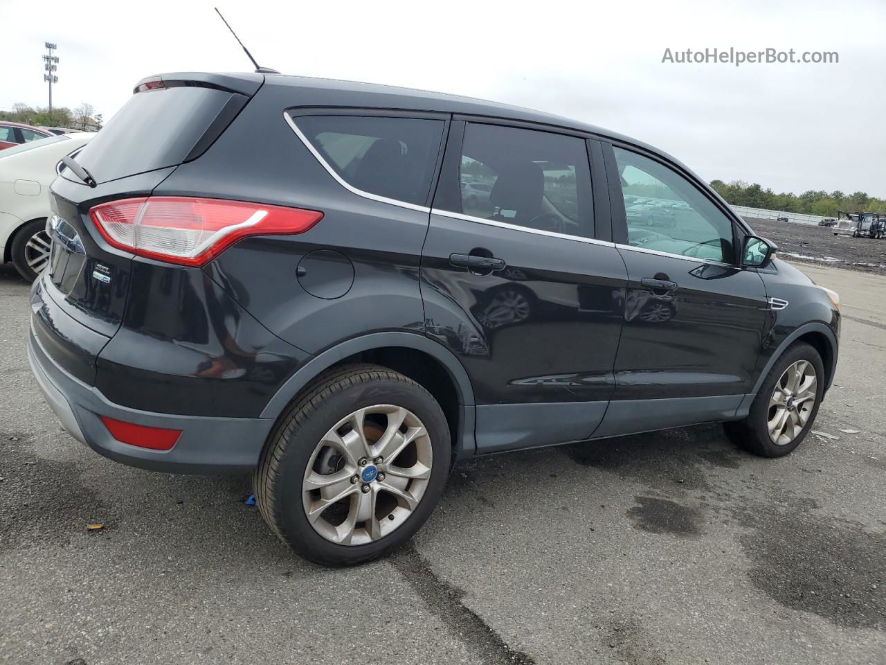 2013 Ford Escape Sel Black vin: 1FMCU9HX5DUC37696