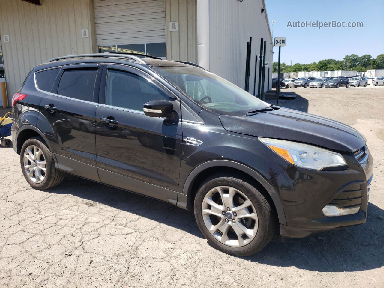 2013 Ford Escape Sel Black vin: 1FMCU9HX6DUD76185