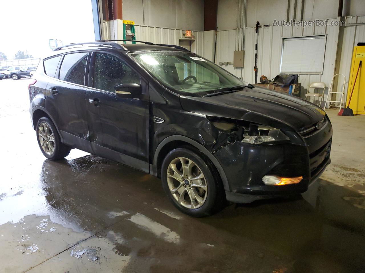 2013 Ford Escape Sel Black vin: 1FMCU9HX7DUD41574