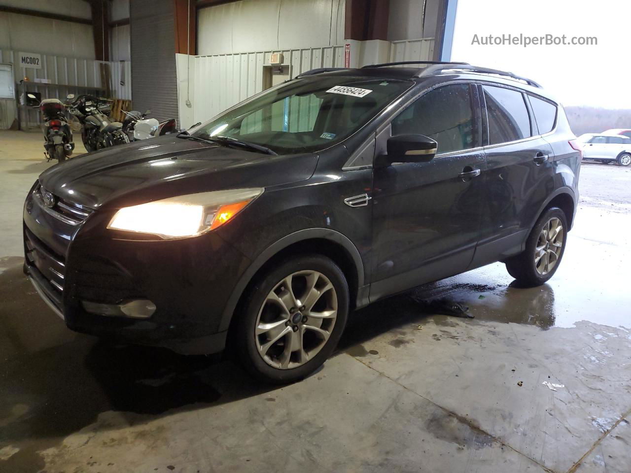 2013 Ford Escape Sel Black vin: 1FMCU9HX7DUD41574