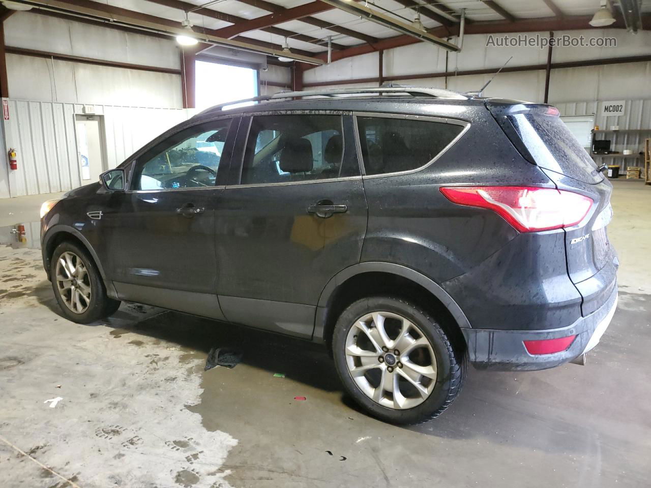 2013 Ford Escape Sel Black vin: 1FMCU9HX7DUD41574