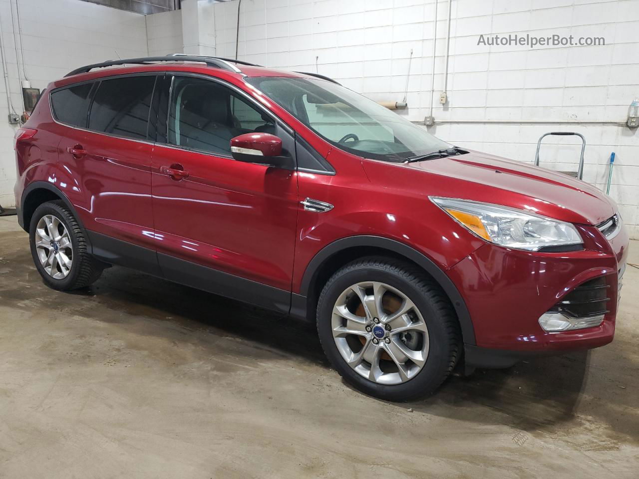 2013 Ford Escape Sel Красный vin: 1FMCU9HXXDUB15271