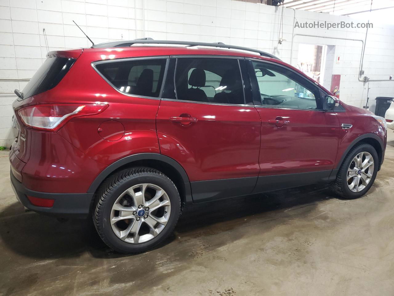 2013 Ford Escape Sel Красный vin: 1FMCU9HXXDUB15271