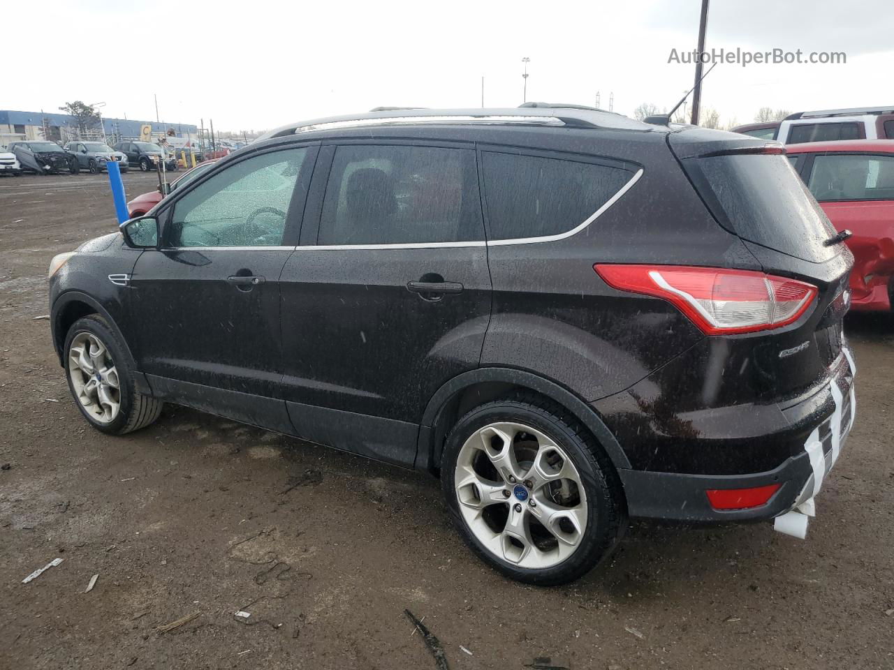 2013 Ford Escape Titanium Black vin: 1FMCU9J90DUA08094