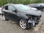 2013 Ford Escape Titanium Черный vin: 1FMCU9J90DUB24007