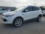 2013 Ford Escape Titanium White vin: 1FMCU9J90DUC24947