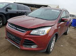 2014 Ford Escape Titanium Красный vin: 1FMCU9J90EUD95120