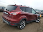 2014 Ford Escape Titanium Красный vin: 1FMCU9J90EUD95120