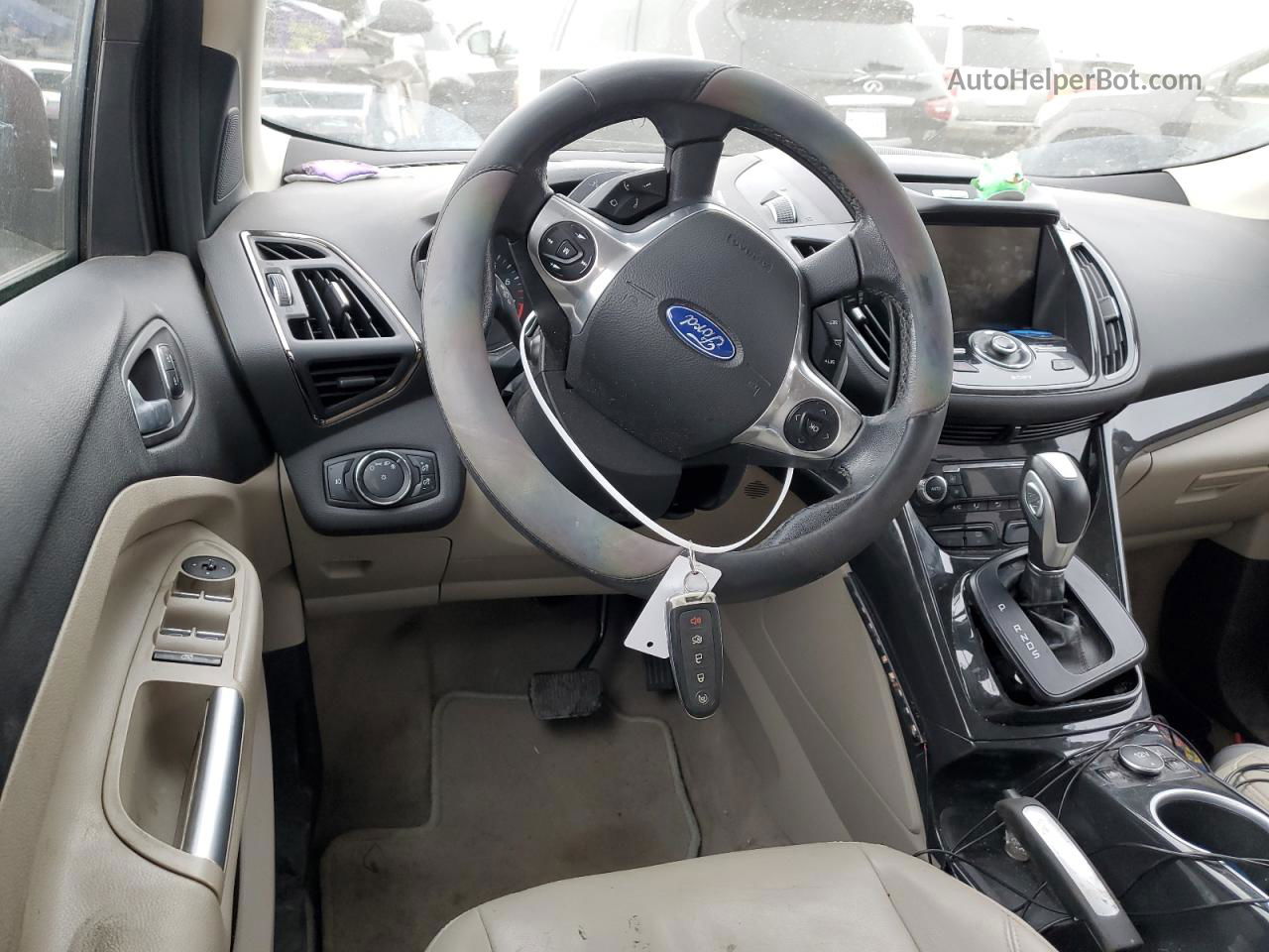 2014 Ford Escape Titanium Красный vin: 1FMCU9J90EUD95120