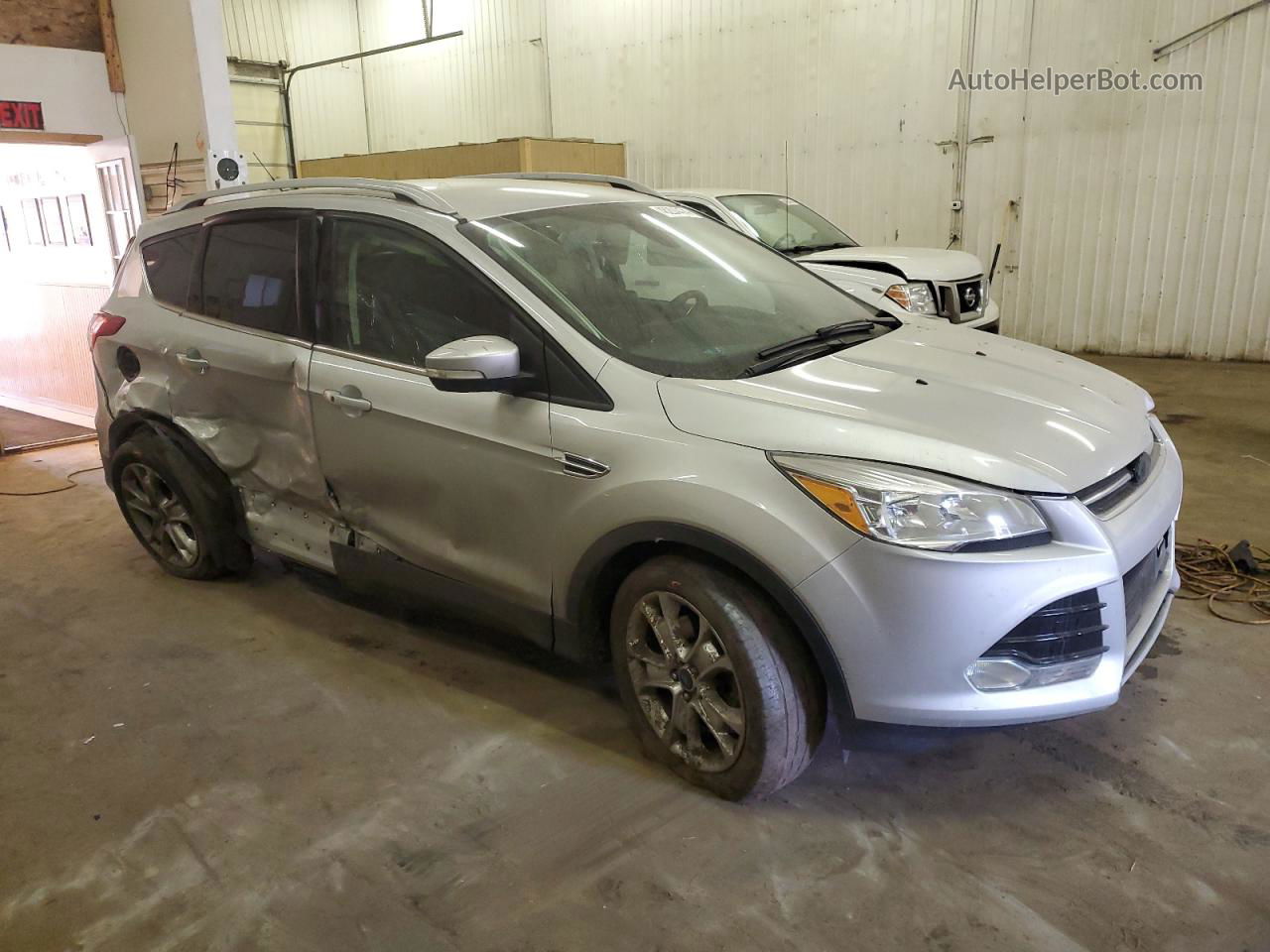 2015 Ford Escape Titanium Silver vin: 1FMCU9J90FUA31460