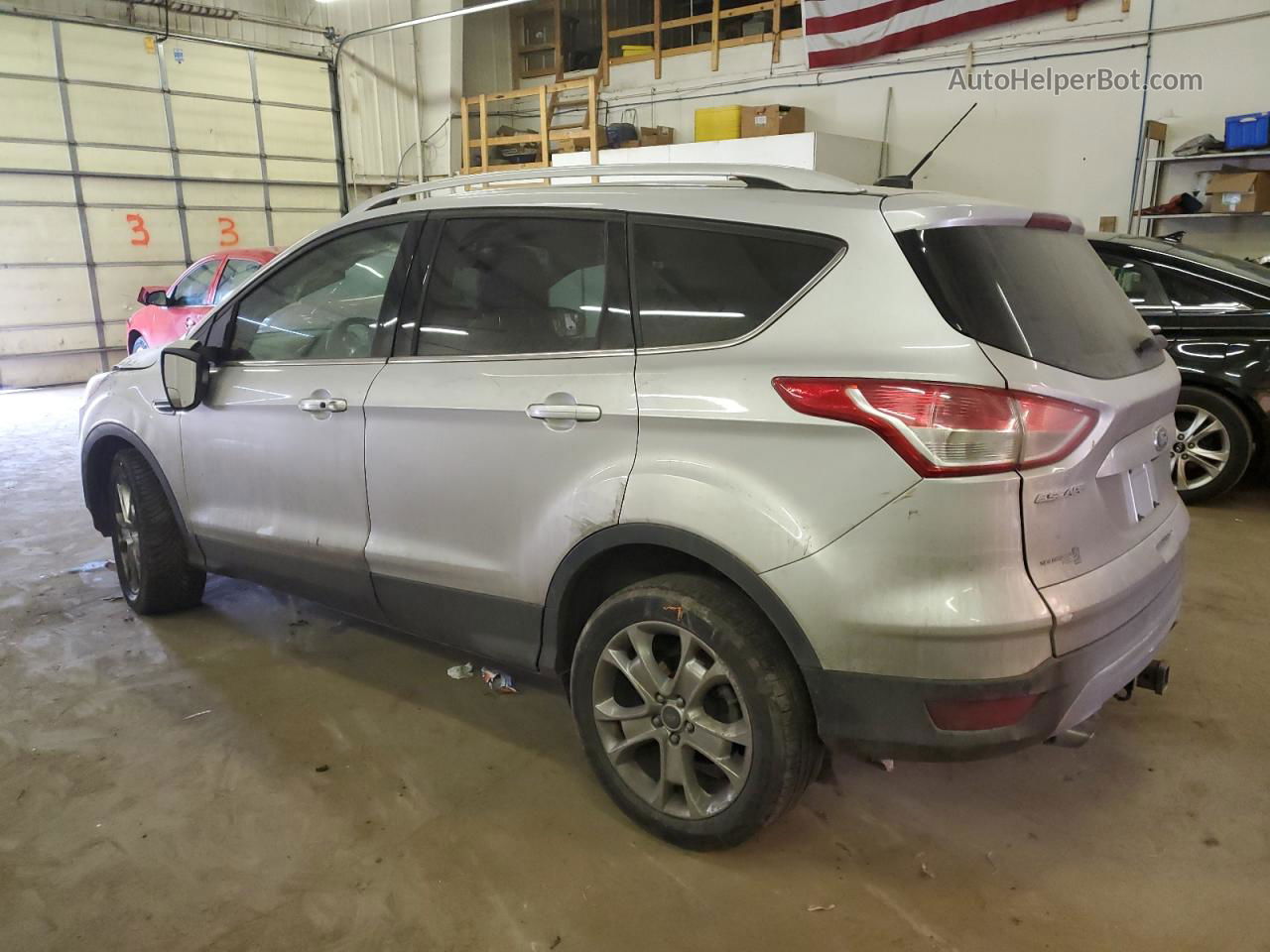 2015 Ford Escape Titanium Silver vin: 1FMCU9J90FUA31460