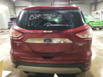 2016 Ford Escape Titanium Red vin: 1FMCU9J90GUB42639