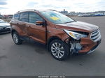 2017 Ford Escape Titanium Оранжевый vin: 1FMCU9J90HUA64378