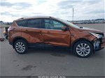 2017 Ford Escape Titanium Оранжевый vin: 1FMCU9J90HUA64378