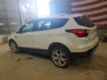 2019 Ford Escape Titanium White vin: 1FMCU9J90KUA56725