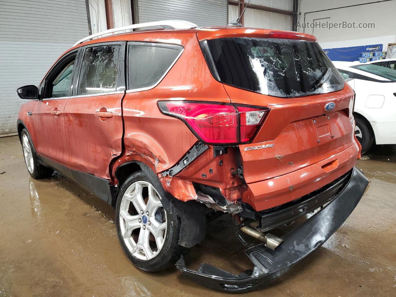 2019 Ford Escape Titanium Orange vin: 1FMCU9J90KUC50560