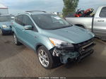 2013 Ford Escape Titanium Teal vin: 1FMCU9J91DUA01428